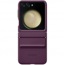 Чехол Leather Case для Samsung Flip 5 Purple (AAA)