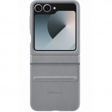 Чехол Leather Case для Samsung Flip 6 Gray (AAA)