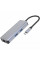 Type-C HUB Proove Iron Link 6in1 2USB+SD/TF+RJ45+HDMI (HBI700010004)