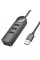 USB HUB Borofone DH6 USB-3USB+RJ45 1.2m