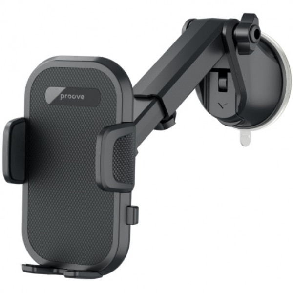 Автодержатель Proove Longway Plaid Suction type car mount Black