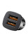 Автомобильное зарядное устройство Baseus Square Metal 30W 2 USB Black