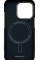 Чехол Carbon Kevlar MagSafe для iPhone 16 Pro Max Sunset Ring Gold