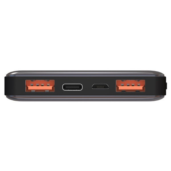 Внешний аккумулятор Power Bank Energizer UE10015PQ-10000 mAh Li-pol+TYPE-C PD Grey