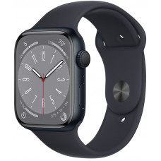 Apple Watch Series 8 GPS 45mm Midnight Aluminium Case with Midnight Sport Band (MNP13/MNUJ3/MNUL3) Approved Витринный образец