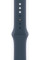 Apple Watch Series 9 GPS 45mm Silver Aluminium with Storm Blue Sport Band M/L (MR9E3)