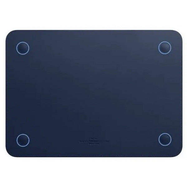 Чехол WIWU Skin Pro 2 Leather Sleeve for MacBook Pro 14.2 Navy Blue