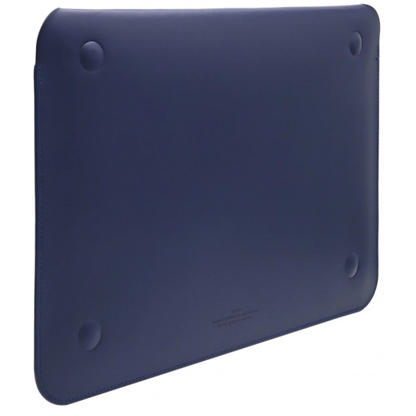 Чехол WIWU Skin Pro 2 Leather Sleeve for MacBook Pro 14.2 Navy Blue