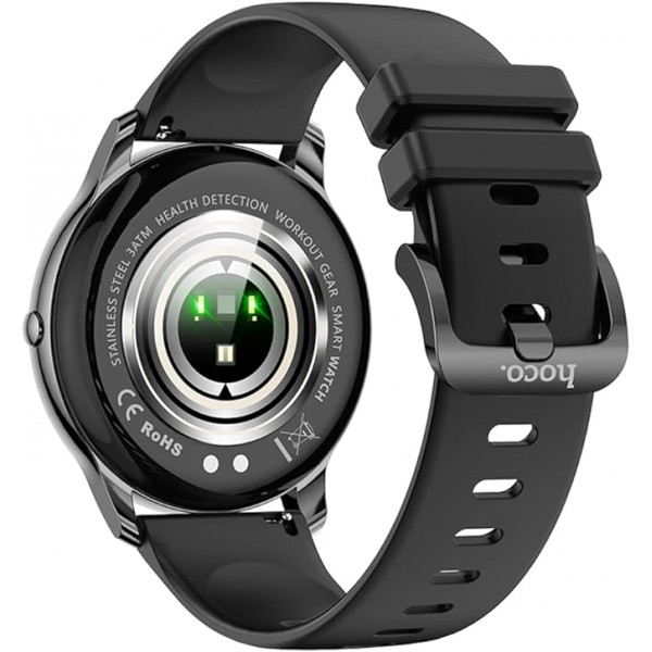 Смарт-часы Hoco Y10 Amoled Metal Gray
