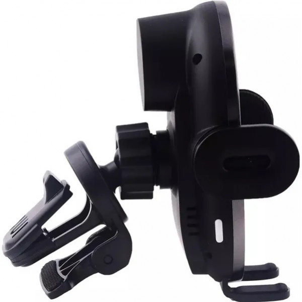 Автодержатель с беспроводной зарядкой Proove Rounded Energy Pro 15W Black (WHRP15010001)