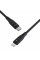 Кабель Proove Jelly Silicone Type-C to Lightning 27W 1m Black
