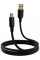 Кабель Proove Jelly Silicone Type-C 2.4A 1m Black