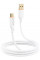 Кабель Proove Jelly Silicone Type-C 2.4A 1m White