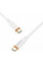 Кабель Proove Jelly Silicone Type-C to Type-C 60W 1m White