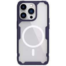 Чехол Nillkin Nature Pro Magnetic для iPhone 14 Pro Dark Purple Transparent