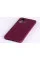 Силіконова накладка Soft Silicone Case для Xiaomi Redmi Note 12 4G Burgundy