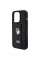 Чехол Karl Lagerfeld Gripstand Saffiano Choupette Pins для iPhone 15 Pro Max Black (KLHCP15XGSACHPK)