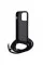 Чехол Karl Lagerfeld Crossbody Saffiano Metal Pin Karl & Choupette для iPhone 14 Pro Max Black (KLHCP14XSAKCPSK)