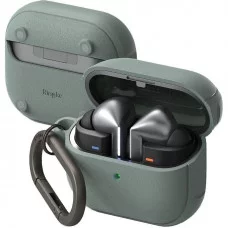 Чехол Ringke Onyx Magnetic для наушников Samsung Galaxy Buds 3 | 3 Pro Sage Green with MagSafe (8809961787959)
